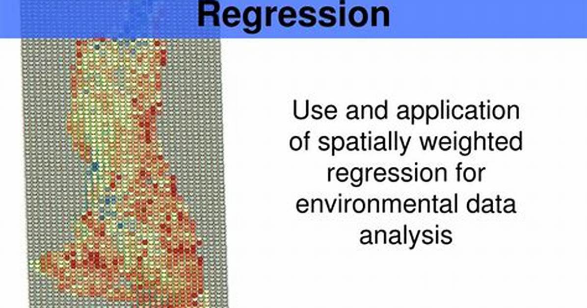 Geographically Weighted Regression Using Stata