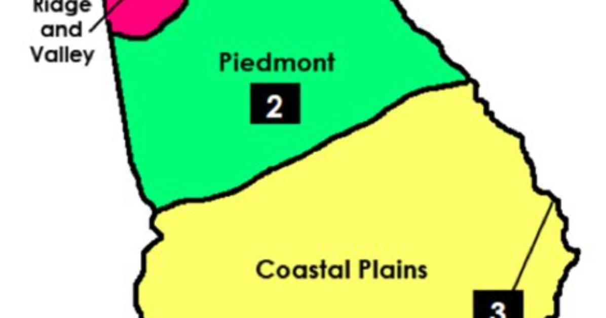 Georgia Regions Quize