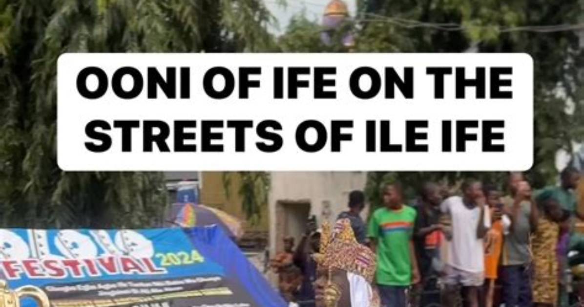 Get a Glimpse of Ooni of Ife’s New Wife, Olori Mariam