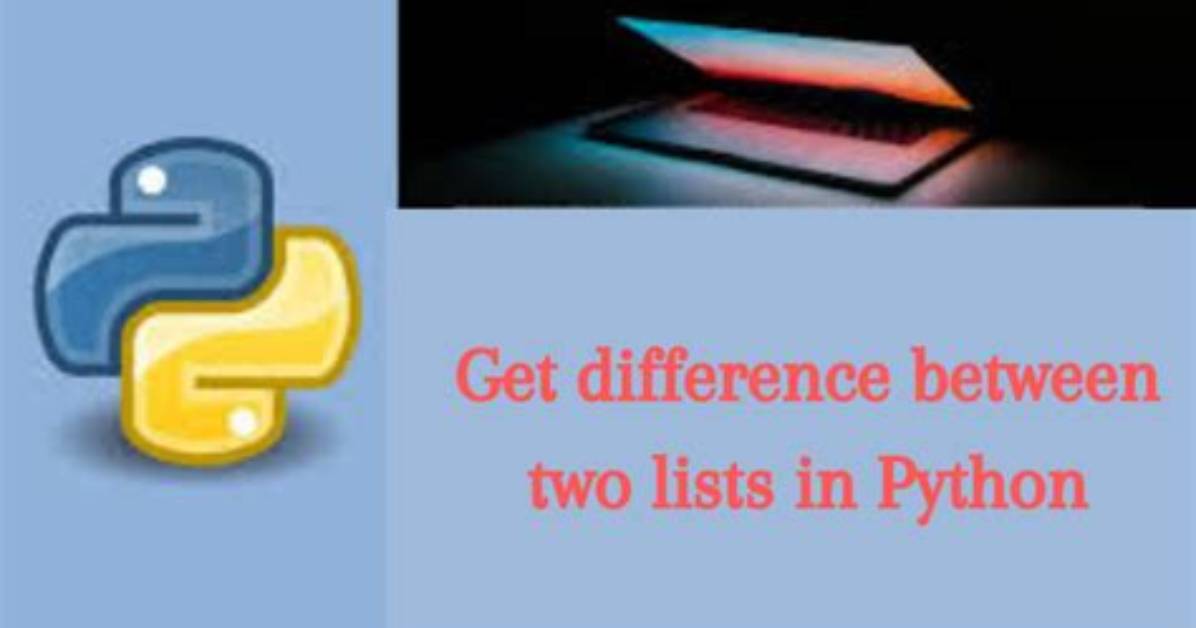 Get Difference Between Two Lists