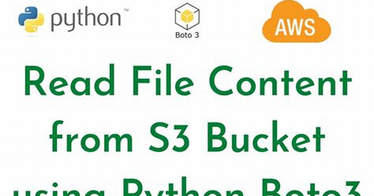 Get File Metadata from S3 Using Python Boto