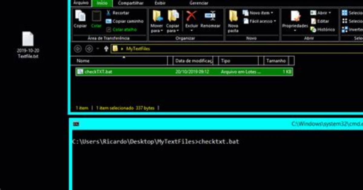 Get/Set Unknown Filename Variable with Batch