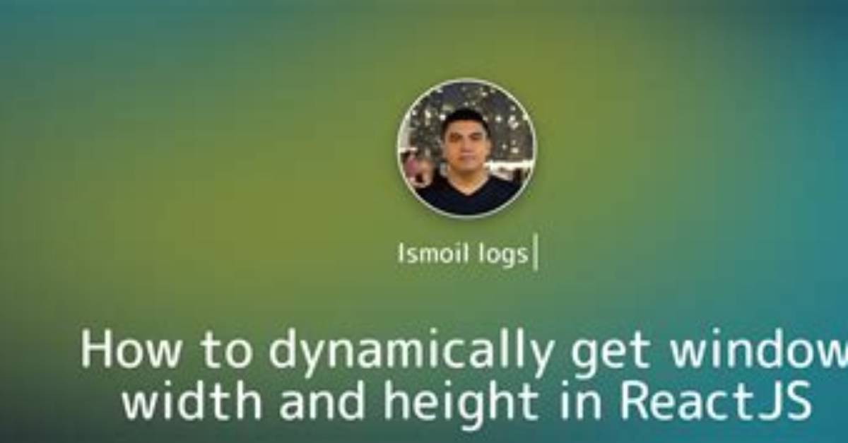 Get Viewport/Window Height in Reactjs