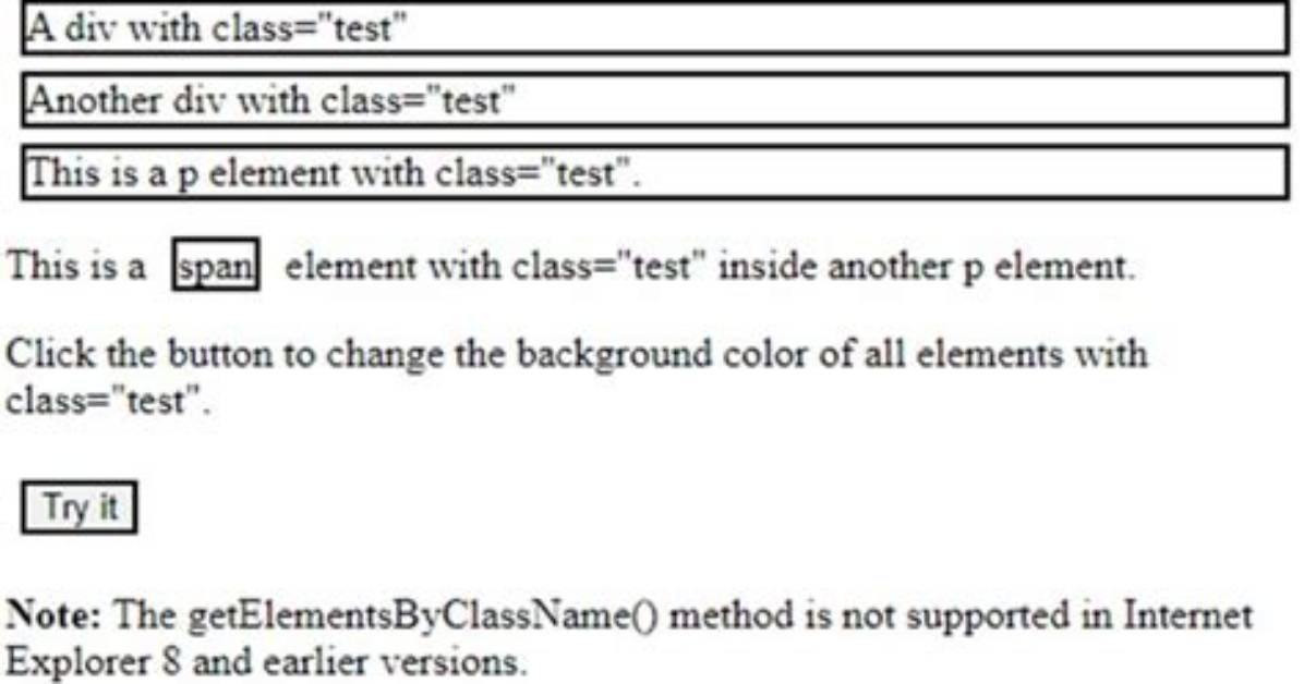 GetElementsByClassName() with Two Classes