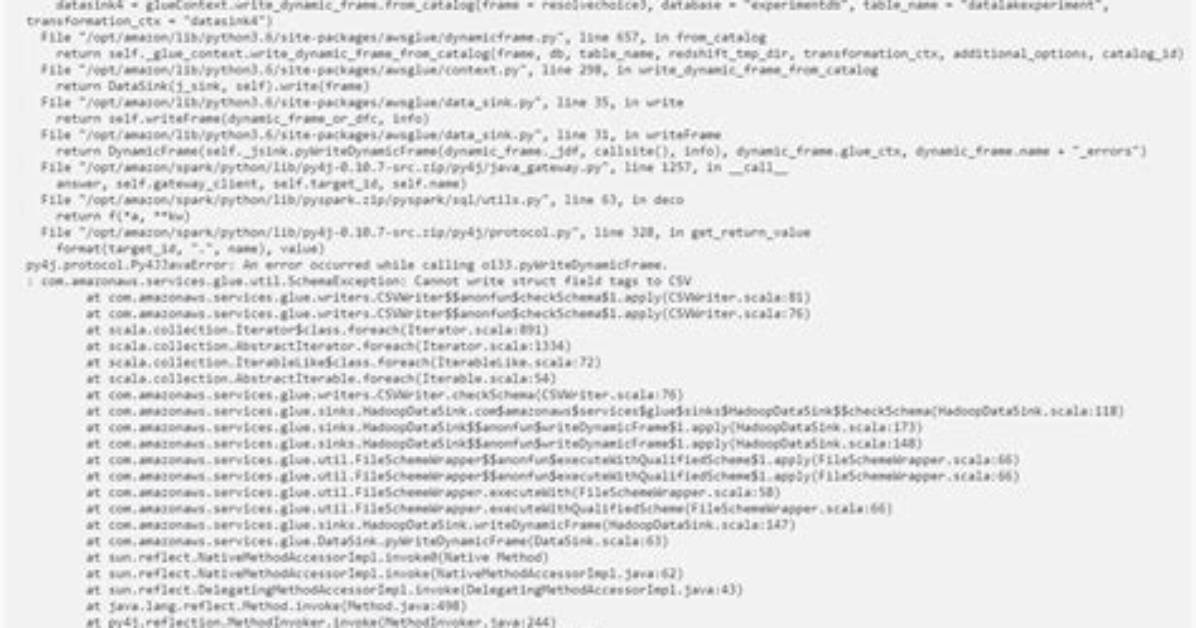 Getting Error - Py4J. Protocol. Py4Jjavaerror: an Error Occurred While Calling O115. Save