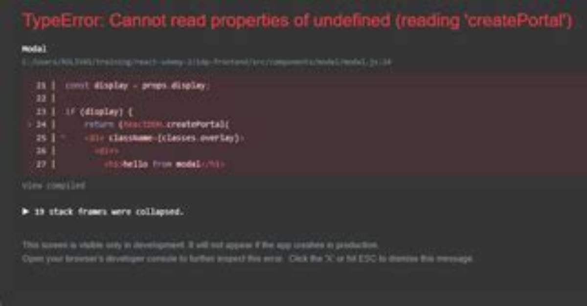 Getting Error "Typeerror: Cannot Read Properties of Null (Reading 'Usestate')" on useState Usage React