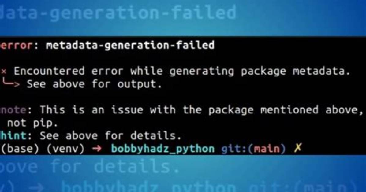 Getting "Metadata Generation Failed" When Building C# Function App in Visual Studio 2019