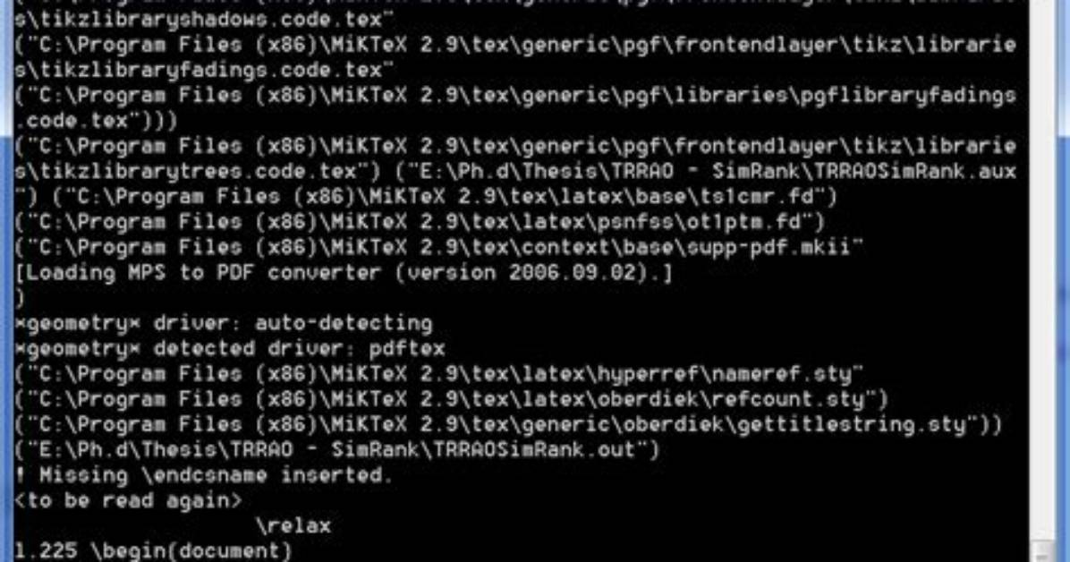 Getting the Error "Missing $ Inserted" in Latex