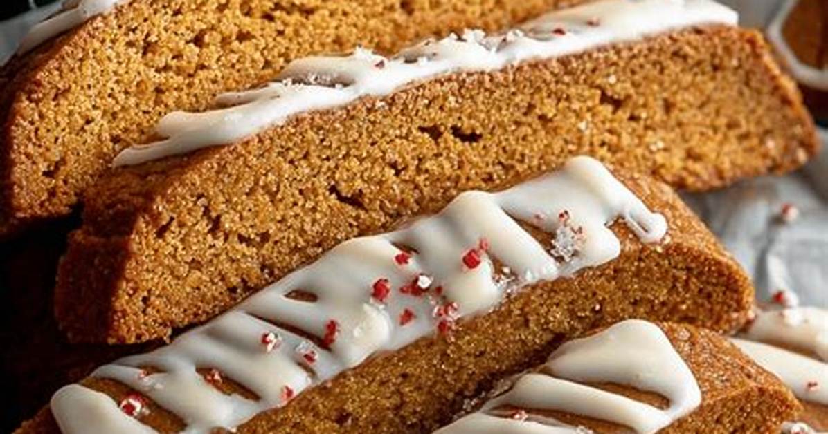 Gingerbread Biscotti