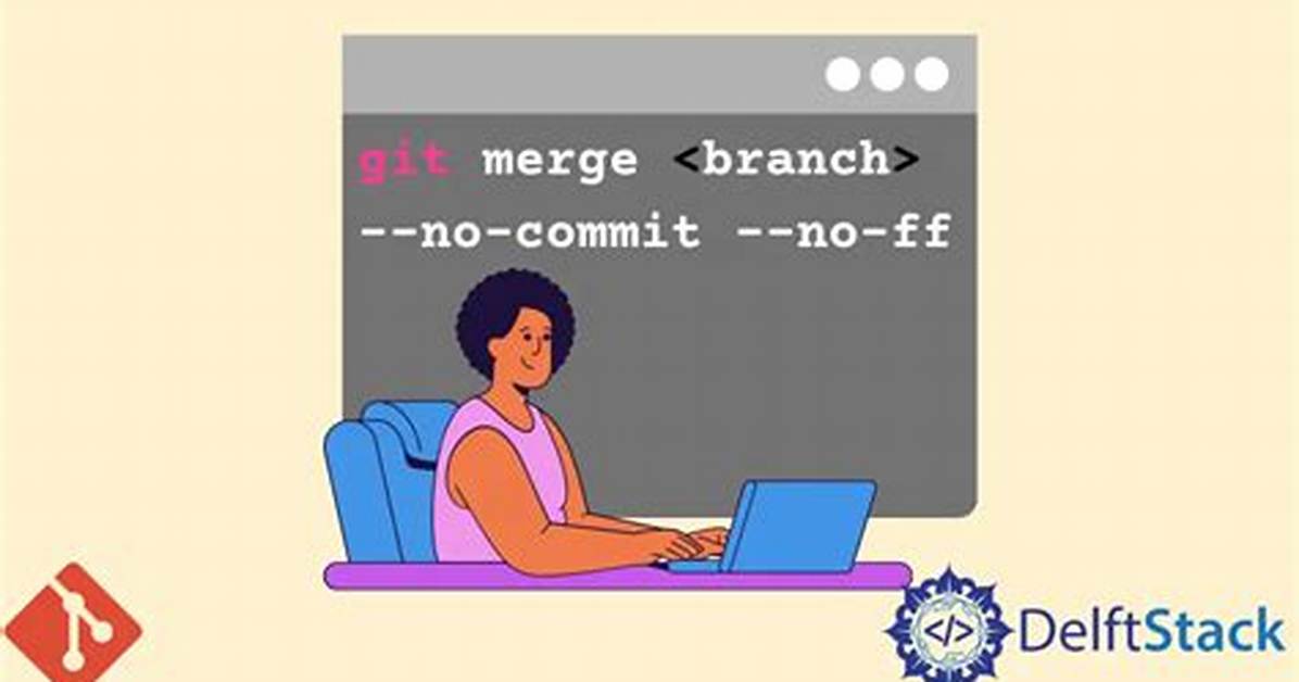 Git Merge Without Auto Commit
