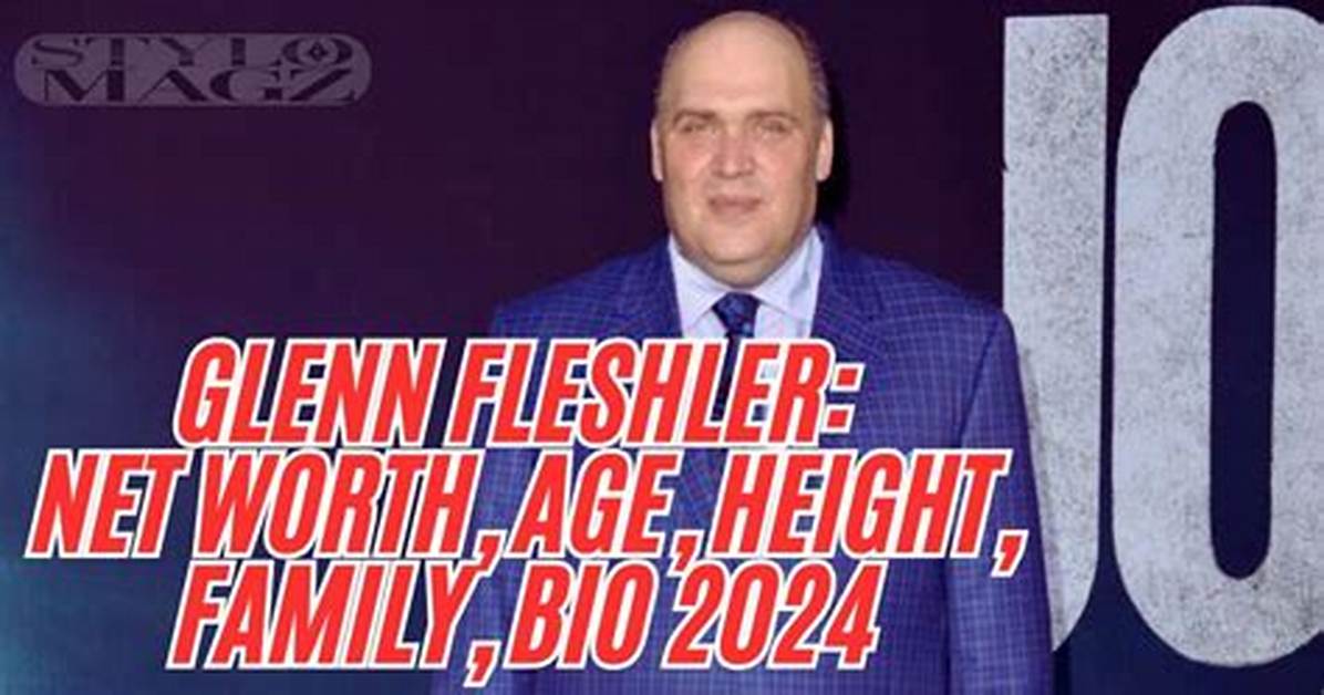 Glenn Ginsburg Net Worth (2024)