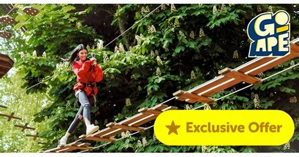 Go Ape Discount Code, Does Go Ape Do Nhs Discount?