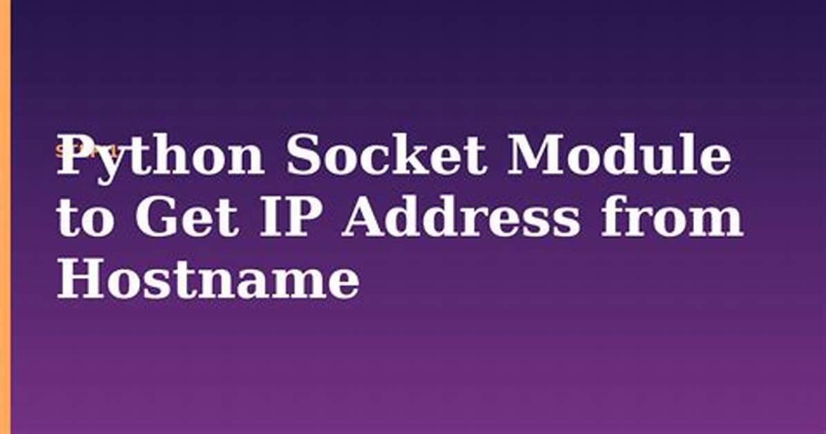 Go: Socket Library to Get Hostname