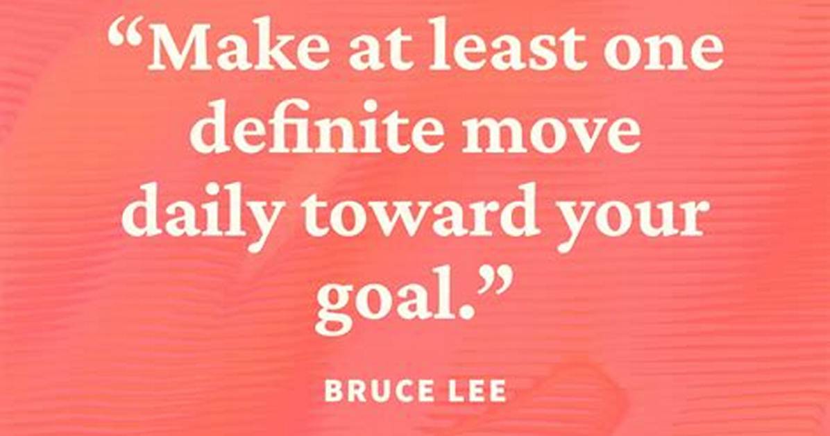 Goal Quotes