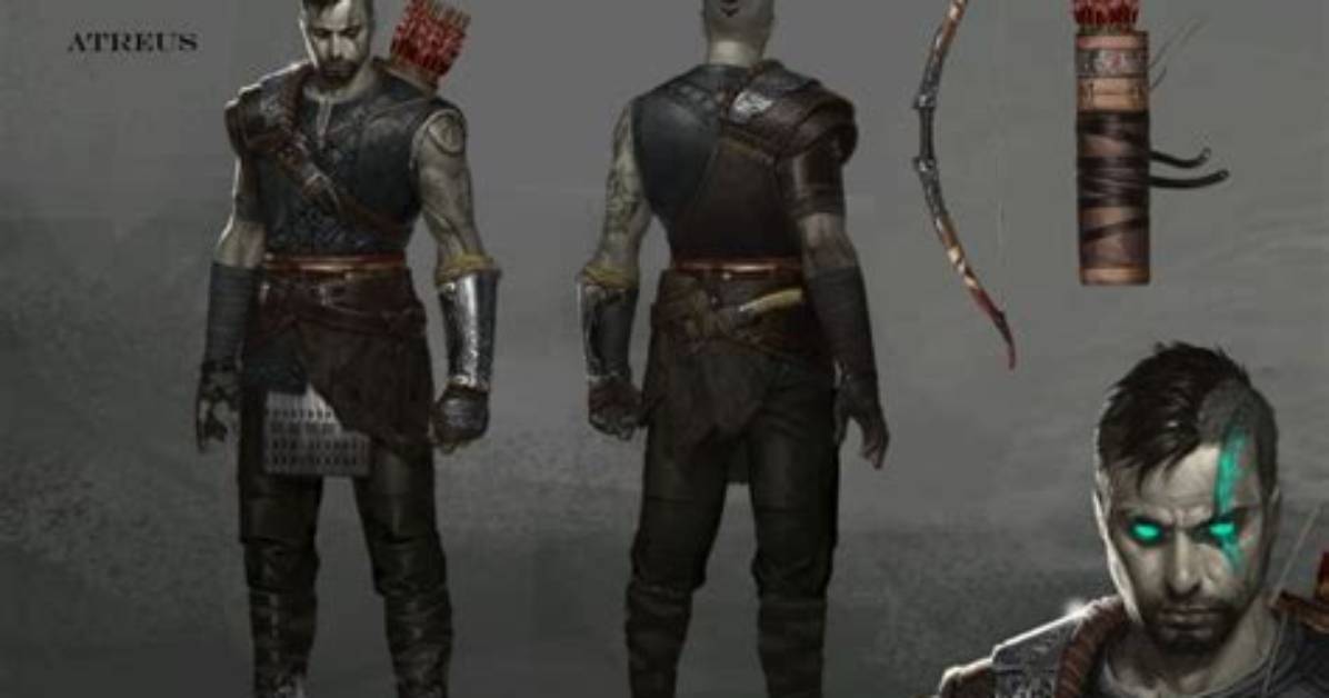 God of War Fan Art Presents the Evolution of Atreus in His Journey