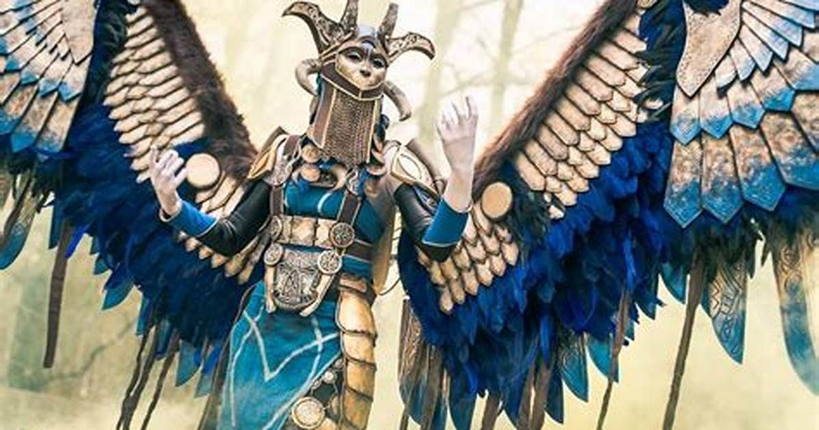 God of War Fan Pulls off Haunting Valkyrie Hildr Cosplay