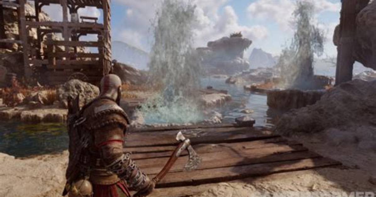 God of War Guide: How to Get Past the Spiked Ceiling in the River Pass