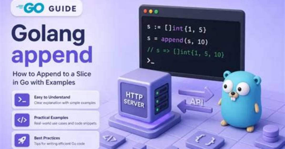 Golang Slice Append Built-in Function Returning Value