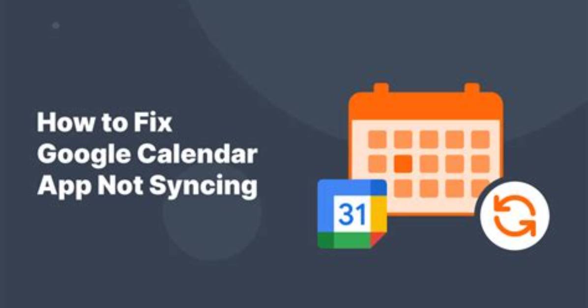 Google Calendar Not Syncing Wuth Kies