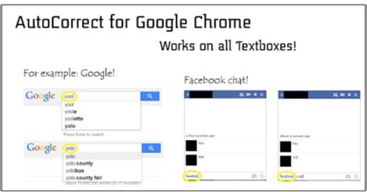 Google Chrome Autocorrect? [Closed]
