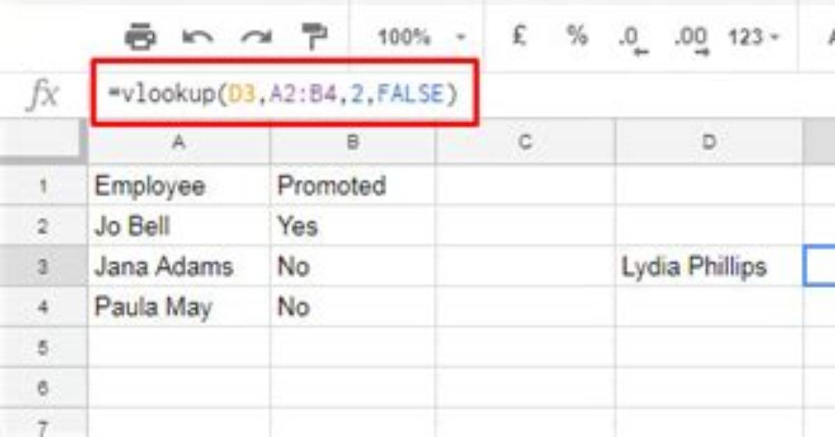 Google Docs Vlookup Iserror If Function