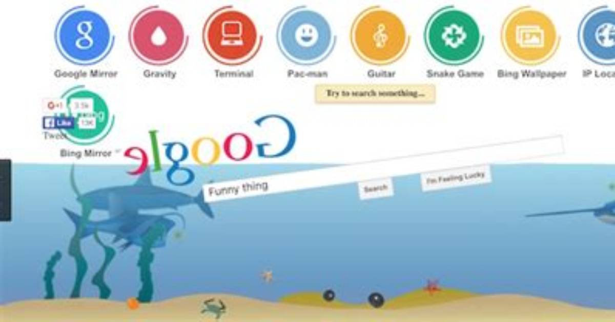 Google Gravity Underwater - How to Discuss