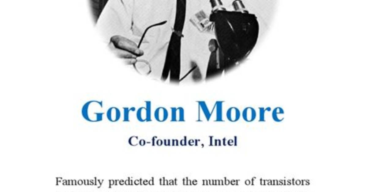 Gordon Moore's Toothpaste - How to Discuss
