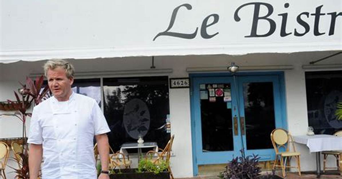 Gordon Ramsay Returns to Le Bistro in Lighthouse Point
