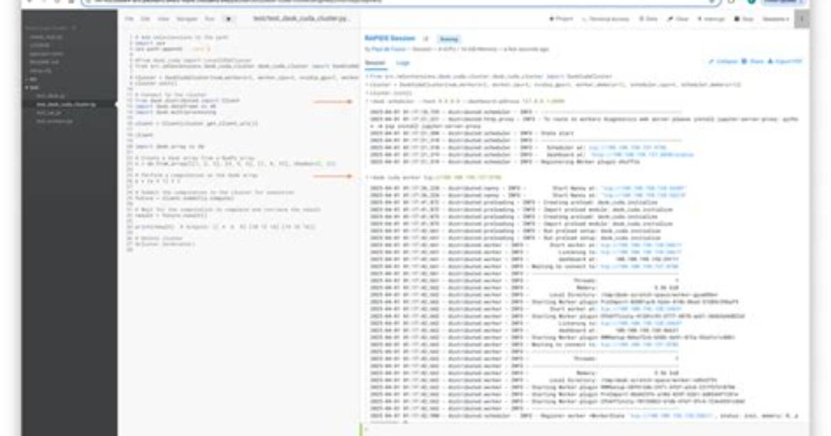 Gpu Dask Cuda Cluster: Client. Submit