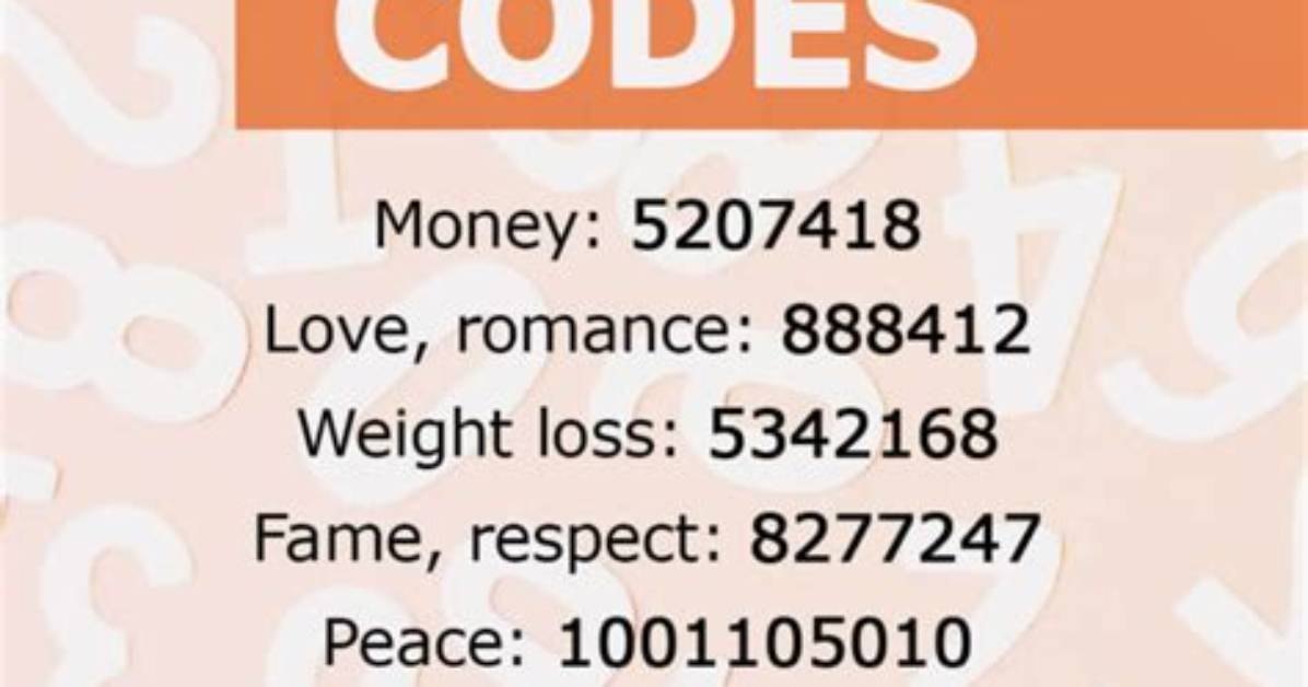 Grabovoi Codes