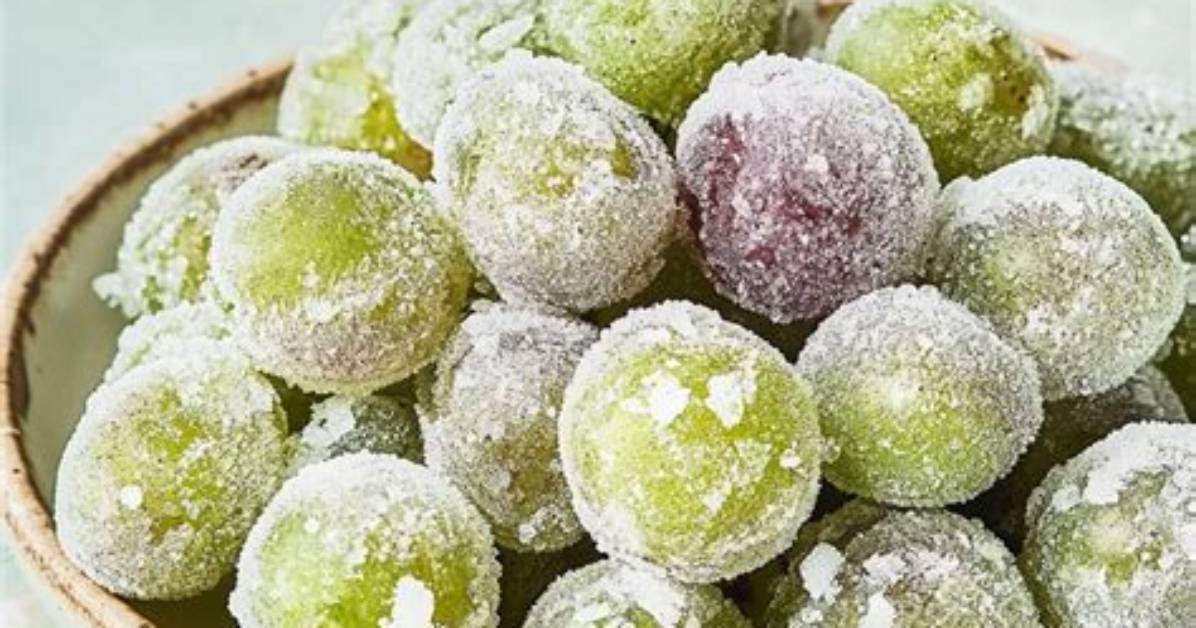 Grapes with Lime Juice on Them Taste Like Candy