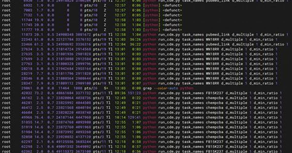Grep and Python
