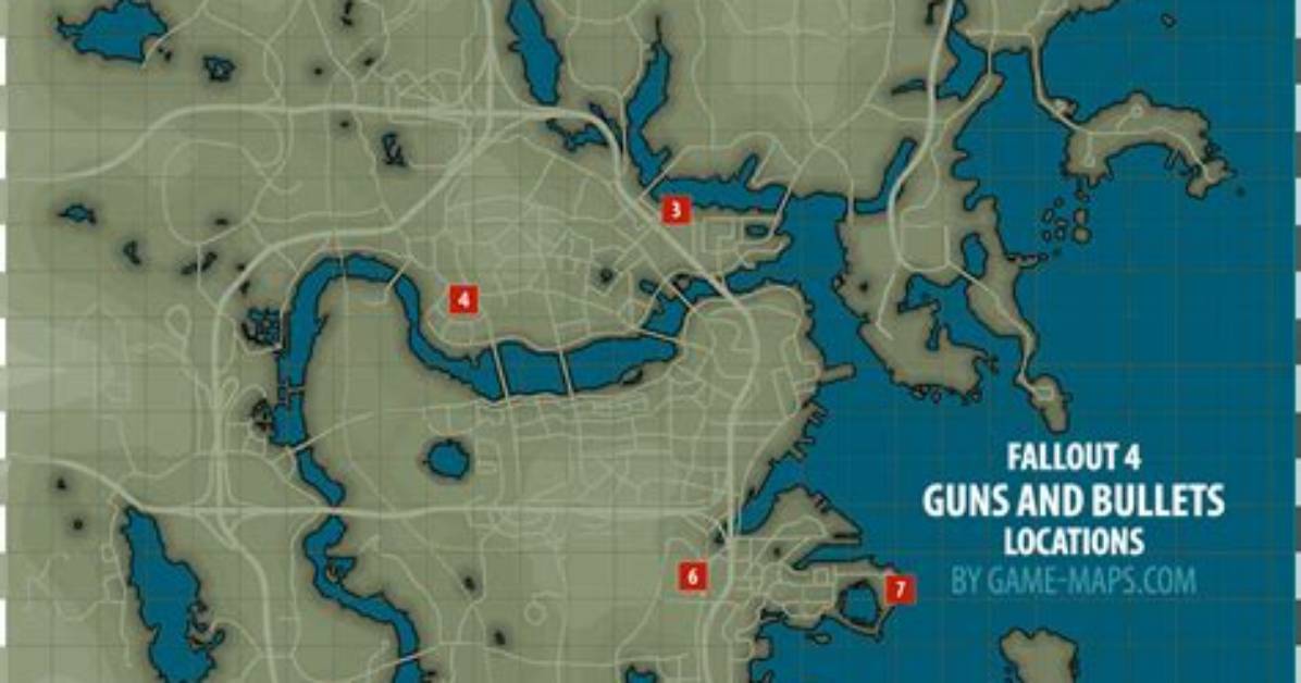 Guns and Bullets Magazine Locations in Fallout 4