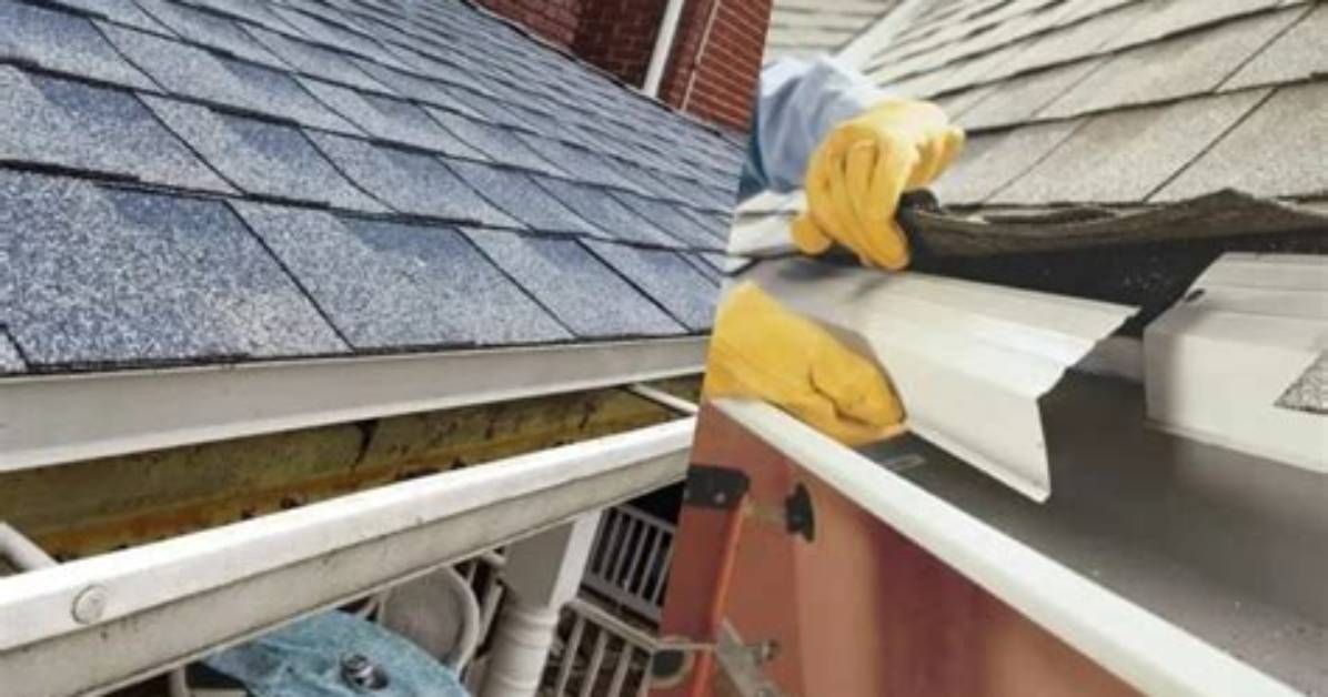 Gutter Under Drip Edge