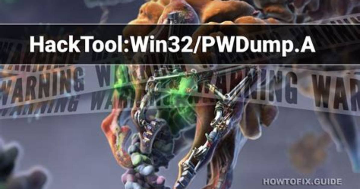 Hacktool: Win32/Pwdump. a — Virus Removal Guide