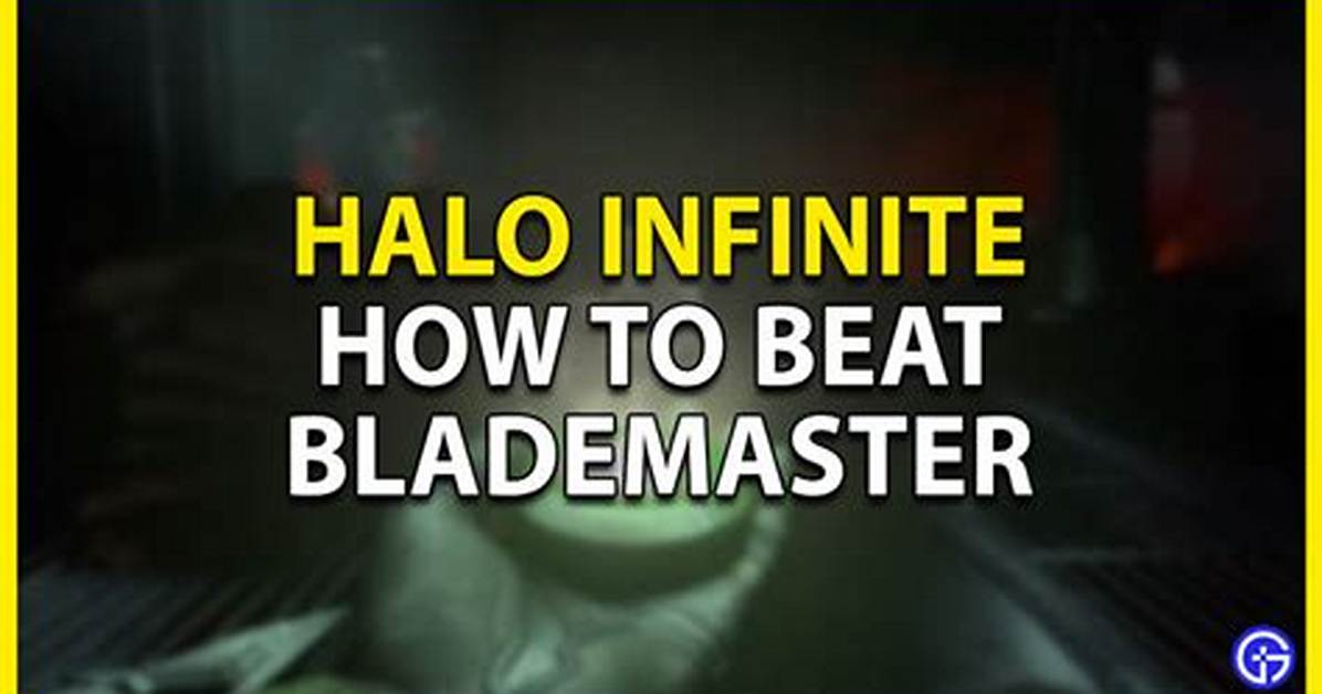 Halo Infinite Campaign - How to Beat Blademaster Jega Rdomnai Easy