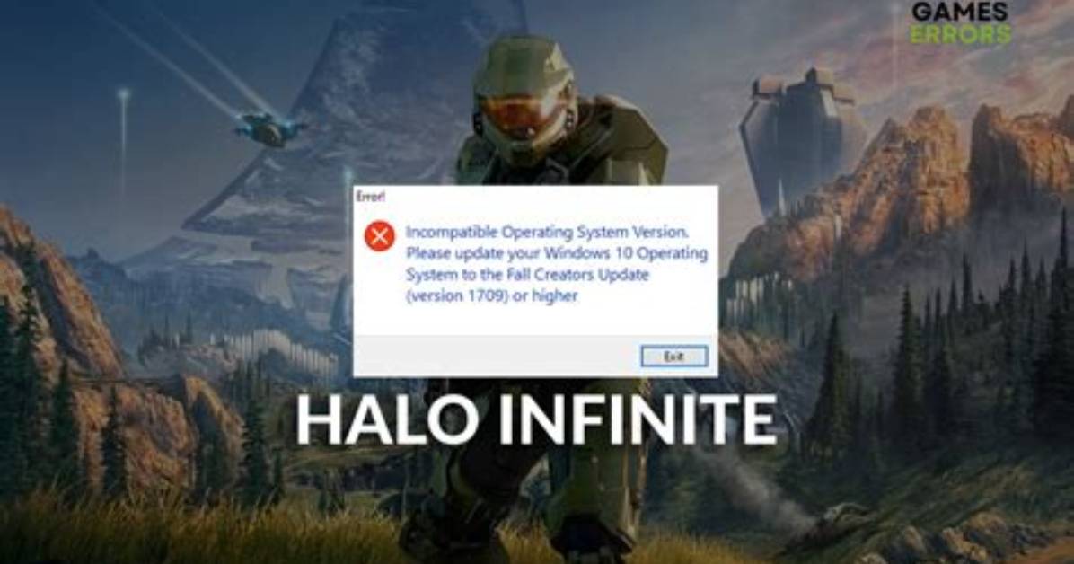 Halo Infinite Incompatible Operating System Fix
