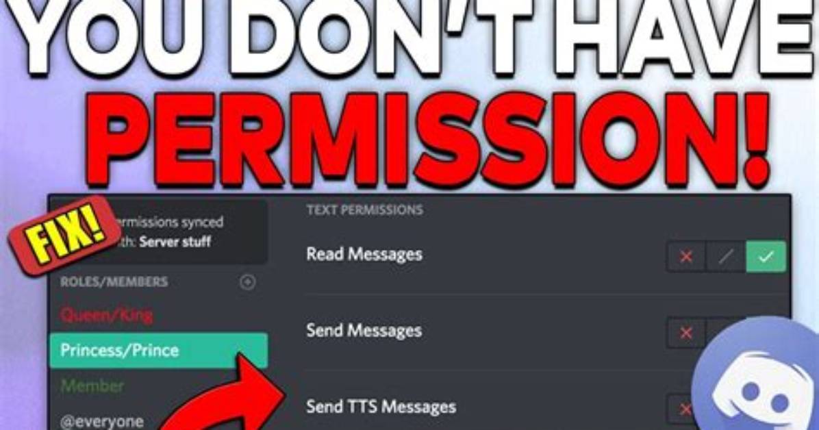 Handling Errors in Discord. Py (No Permission)