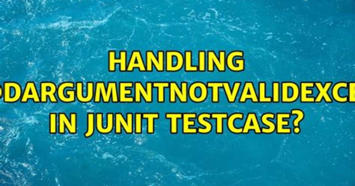Handling Methodargumentnotvalidexception in Junit Testcase?