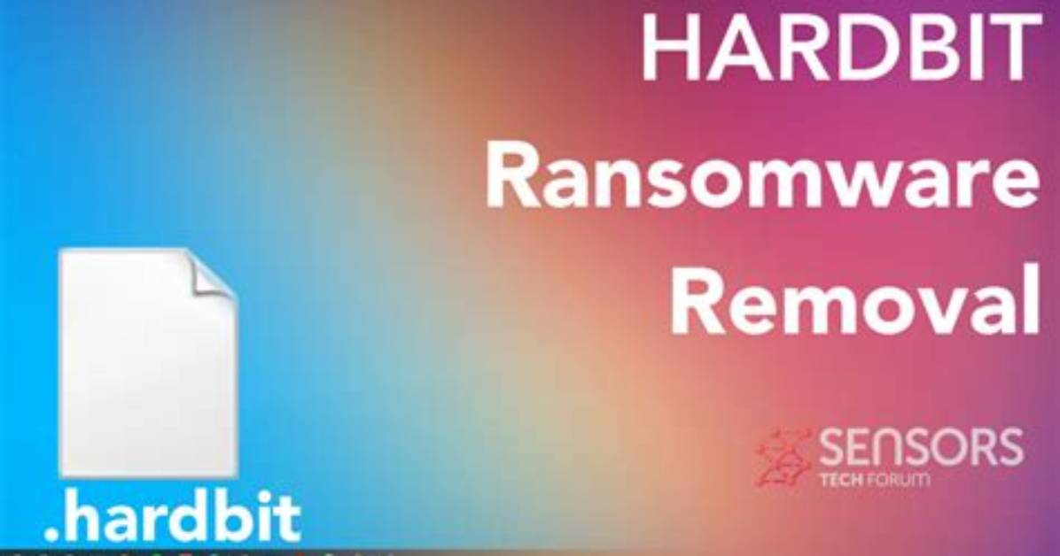Hardbit Virus 🔐 (. Hardbit Files) — How to Remove?