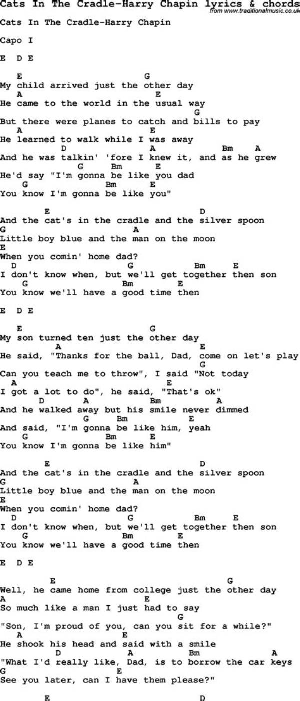 Harry Chapin Lyrics | Lyricsmode. Com