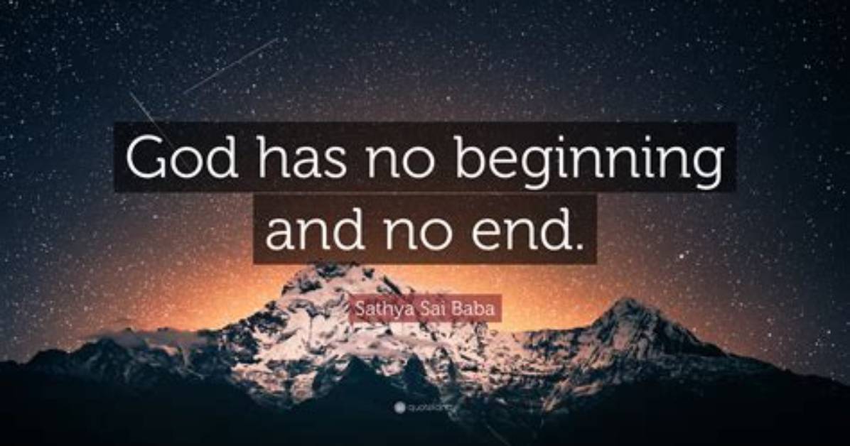 Has a Beginning but No End?