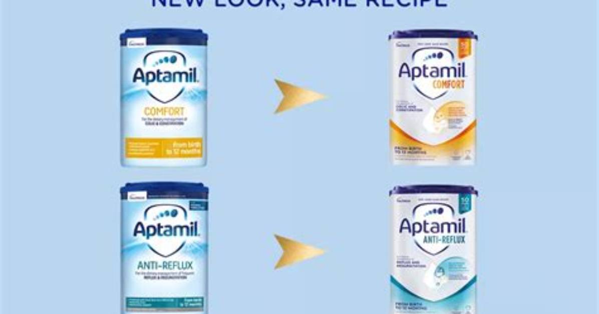 Has Aptamil Changed Packaging?