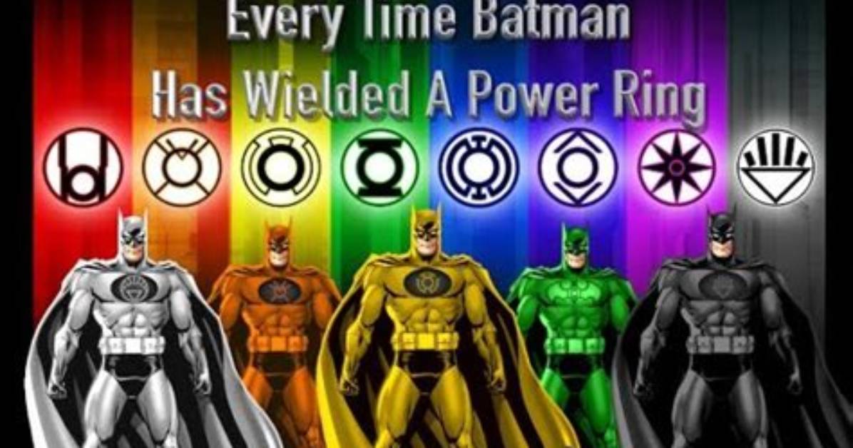 Has Batman Ever Had a Lantern Ring?