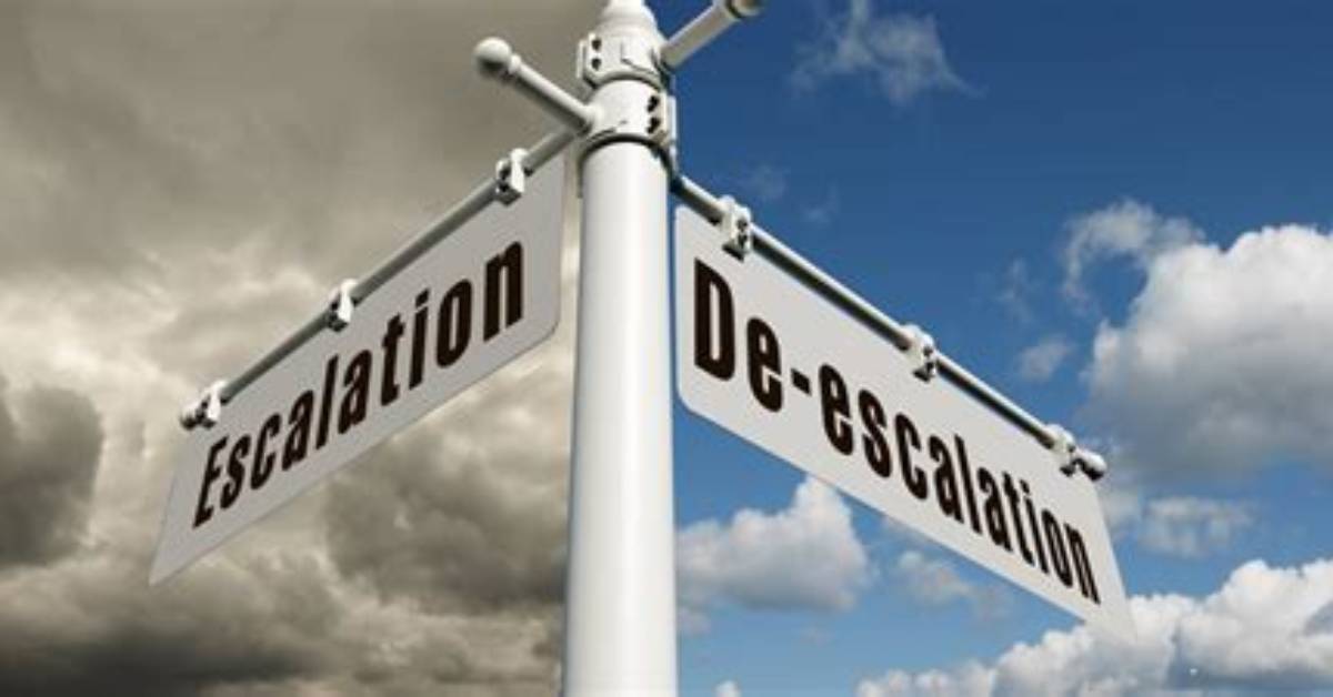 Has Been De Escalate?