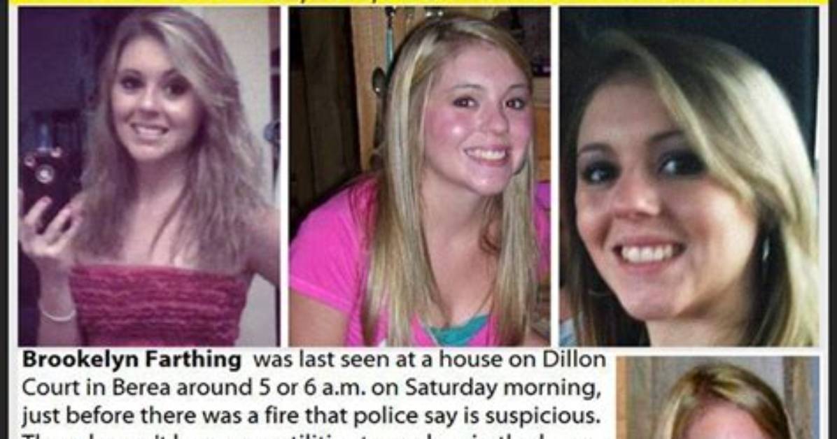 Has Brookelyn Farthing Been Found?