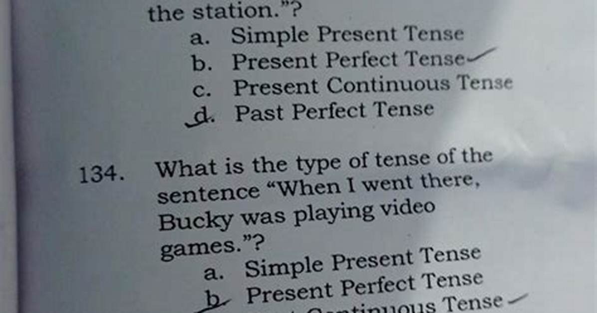 Has Excelled Which Tense?