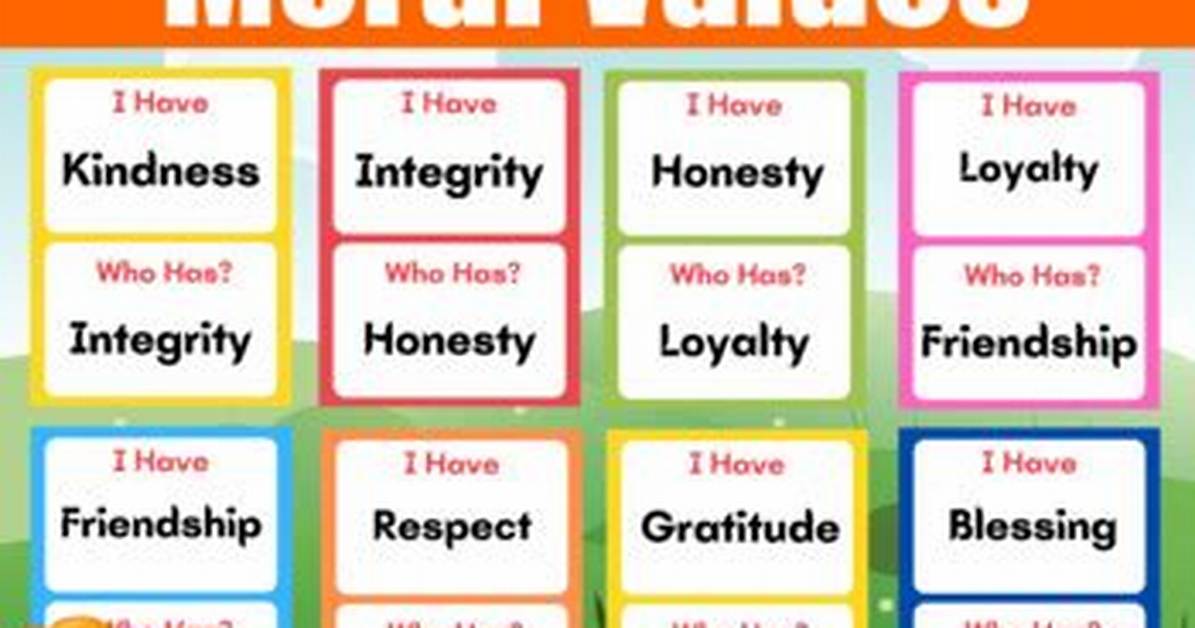 Has Morals and Values?