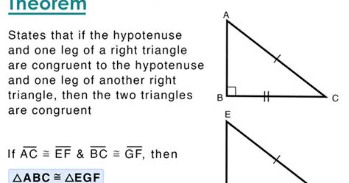 Hat Is Hl Theorem? Check It out – Ll Theorem