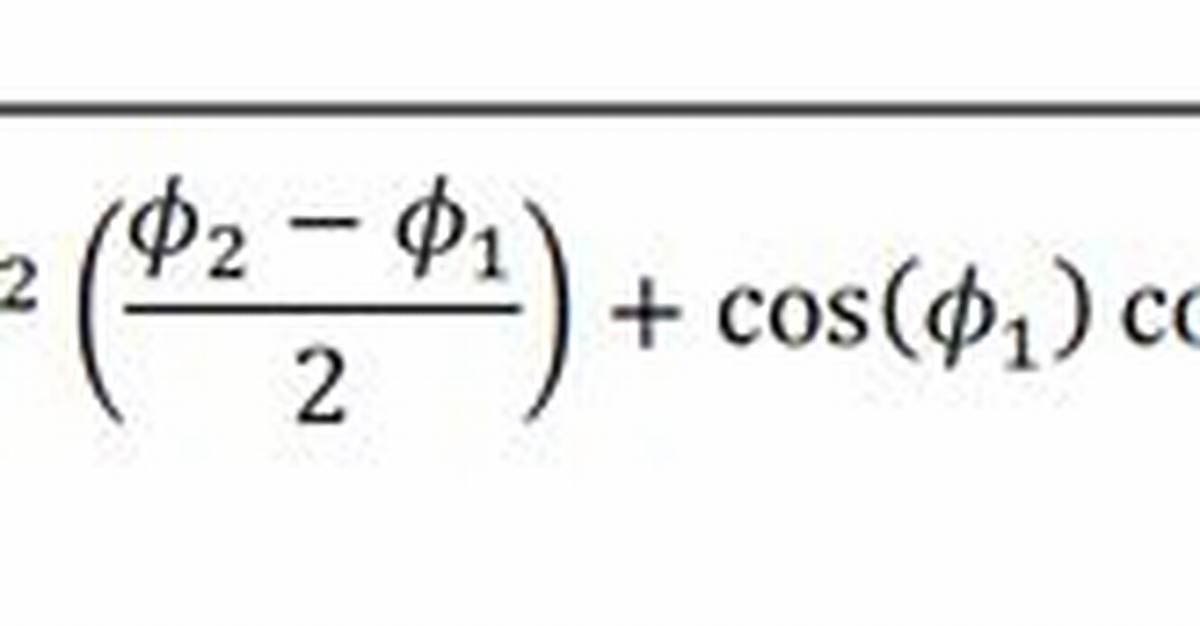 Haversine Formula in Python (Bearing and Distance Between Two Gps Points)
